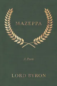 Mazeppa: A Poem_cover