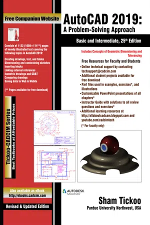 AutoCAD 2019: A Problem-Solving Approach, Basic and Intermediate, 25th Edition