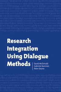 Research Integration Using Dialogue Methods_cover