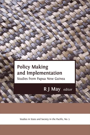 [PDF] Policy Making and Implementation by R.J. May | 9781921536694