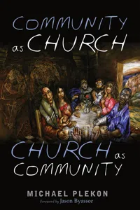 Community as Church, Church as Community_cover