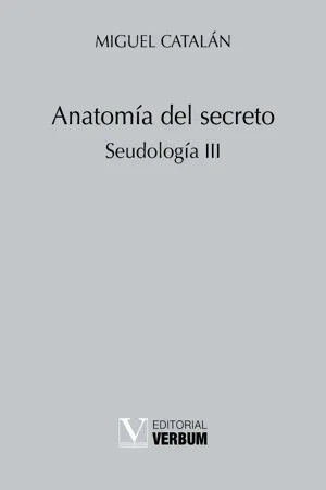 Anatomía del secreto