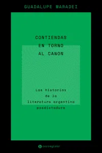 Contiendas en torno al canon_cover