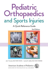 Pediatric Orthopaedics and Sports Injuries: A Quick Reference Guide_cover