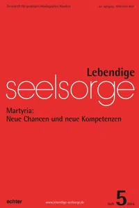 Lebendige Seelsorge 5/2016_cover