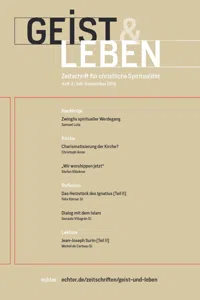 Geist & Leben 3/2019_cover