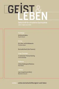 Geist & Leben 2/2019_cover