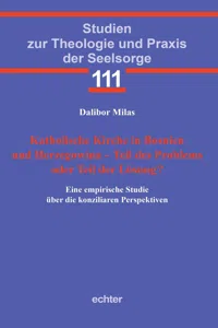 Katholische Kirche in Bosnien und Herzegowina - Teil des Problems oder Teil der Lösung?_cover