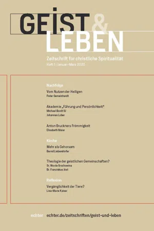 Geist & Leben 1/2020