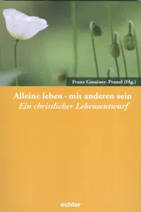 Alleine leben - mit anderen sein_cover