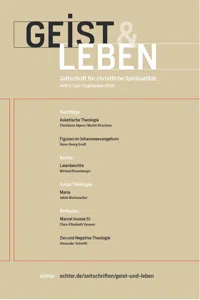 Geist & Leben 3/2020_cover