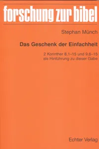 Das Geschenk der Einfachheit_cover