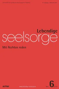 Lebendige Seelsorge 6/2018_cover