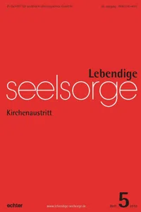 Lebendige Seelsorge 5/2018_cover