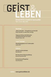 Geist und Leben 1/2015_cover