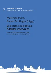 Ecclesiae et scientiae fideliter inserviens_cover