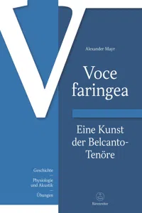 Voce faringea: Eine Kunst der Belcanto-Tenöre_cover