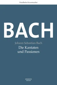 Johann Sebastian Bach. Die Kantaten und Passionen_cover