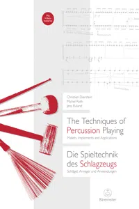 The Techniques of Percussion Playing / Die Spieltechnik des Schlagzeugs_cover