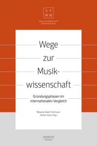 Wege zur Musikwissenschaft / Paths to Musicology_cover