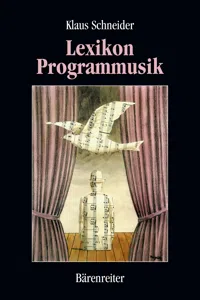 Lexikon Programmusik / Lexikon Programmusik, Band 1_cover