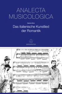 Analecta musicologica / Veröffentlichungen der Musikgeschichtlichen Abteilung des Deutschen Historischen Instituts in Rom_cover