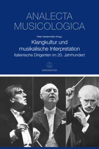 Analecta musicologica / Veröffentlichungen der Musikgeschichtlichen Abteilung des Deutschen Historischen Instituts in Rom_cover