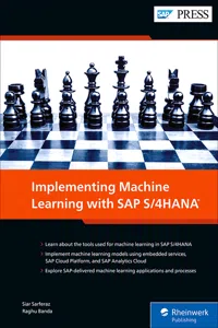 Implementing Machine Learning with SAP S/4HANA_cover