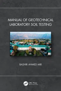 Manual of Geotechnical Laboratory Soil Testing_cover