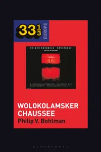 Heiner Müller and Heiner Goebbels's Wolokolamsker Chaussee_cover