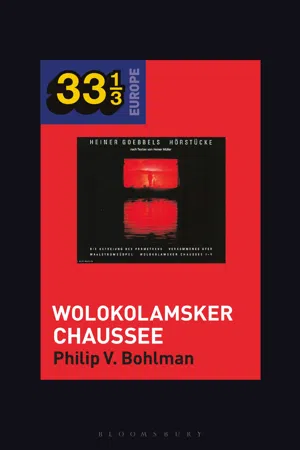 Heiner Müller and Heiner Goebbels's Wolokolamsker Chaussee