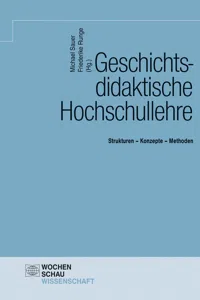 Geschichtsdidaktische Hochschullehre_cover