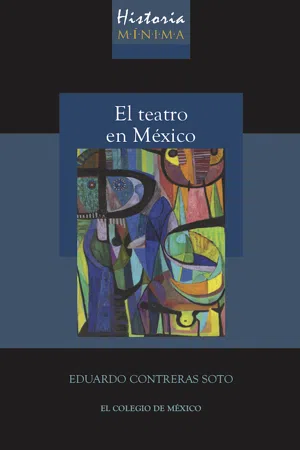 Historia mínima del teatro en México