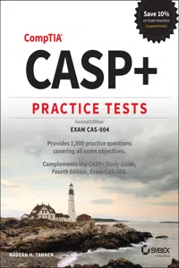 CASP+ CompTIA Advanced Security Practitioner Practice Tests_cover