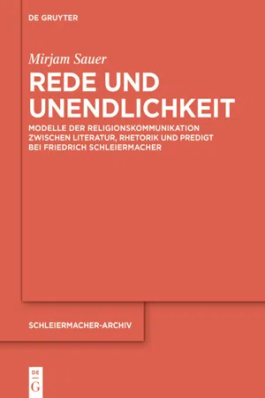 Rede und Unendlichkeit