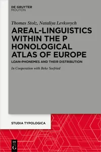 Areal Linguistics within the Phonological Atlas of Europe_cover