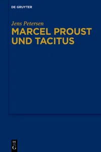 Marcel Proust und Tacitus_cover
