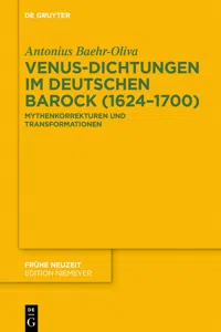 Venus-Dichtungen im deutschen Barock_cover