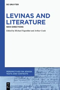 Levinas and Literature_cover