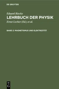 Magnetismus und Elektrizität_cover