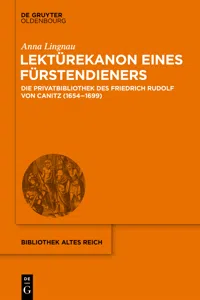 Lektürekanon eines Fürstendieners_cover