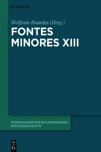 Fontes Minores XIII_cover