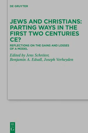 Jews and Christians – Parting Ways in the First Two Centuries CE?