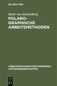 Polarographische Arbeitsmethoden_cover