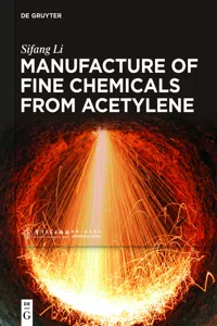 Manufacture of Fine Chemicals from Acetylene_cover