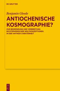 Antiochenische Kosmographie?_cover