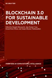 Blockchain 3.0 for Sustainable Development_cover
