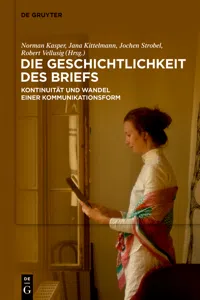 Die Geschichtlichkeit des Briefs_cover