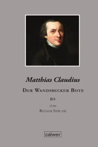 Matthias Claudius_cover