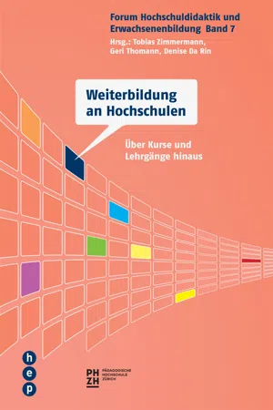 Weiterbildung an Hochschulen